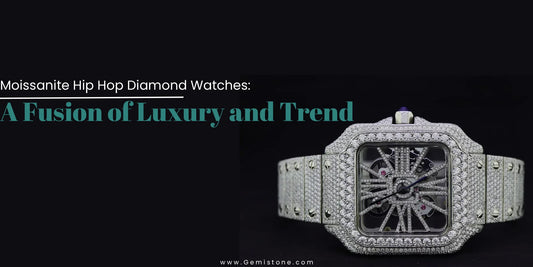 Moissanite Hip Hop Diamond Watches: A Fusion of Luxury and Trend