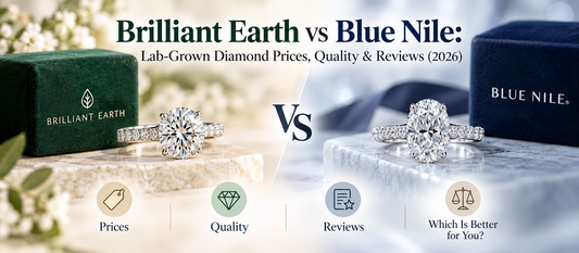 Brilliant Earth vs Blue Nile: Lab-Grown Diamond Prices, Quality & Reviews (2026)