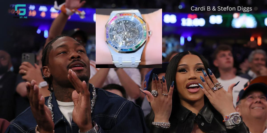 Turn Heads With Celebrity-Inspired Diamond Watches with Cardi B & Stefon Diggs rumor