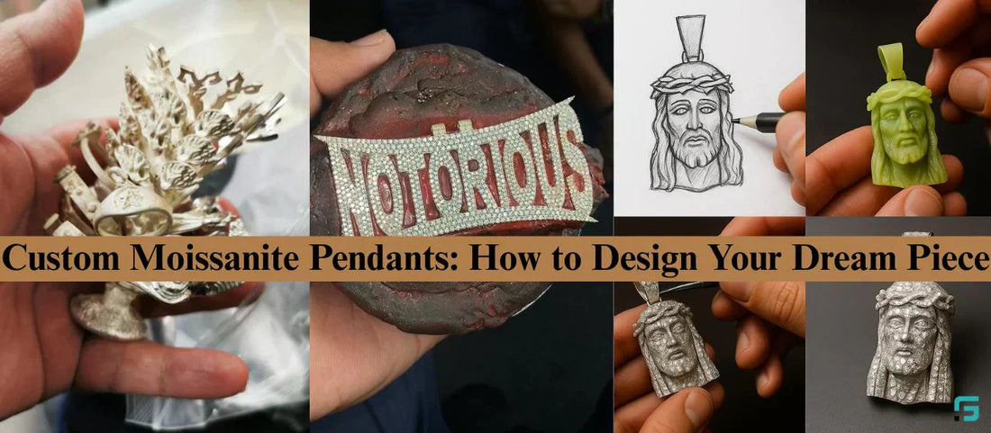 Custom Moissanite Pendants: How to Design Your Dream Piece