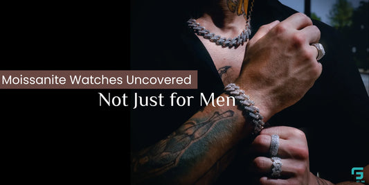 Moissanite Watches Uncovered – Not Just for Men