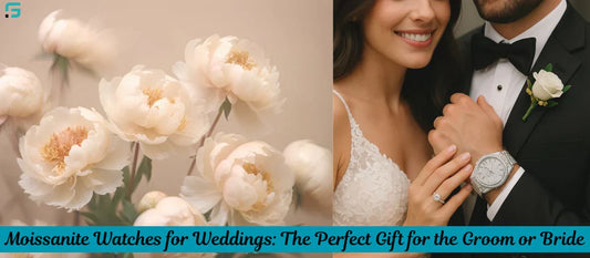 Moissanite Watches for Weddings: The Perfect Gift for the Groom or Bride