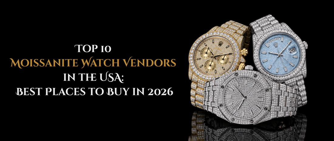 Top 10 Moissanite Watch Vendors in the USA Best Places to Buy in 2026