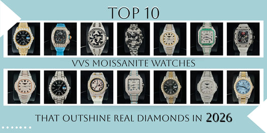Top 10 VVS Moissanite Watches That Outshine Real Diamonds in 2026