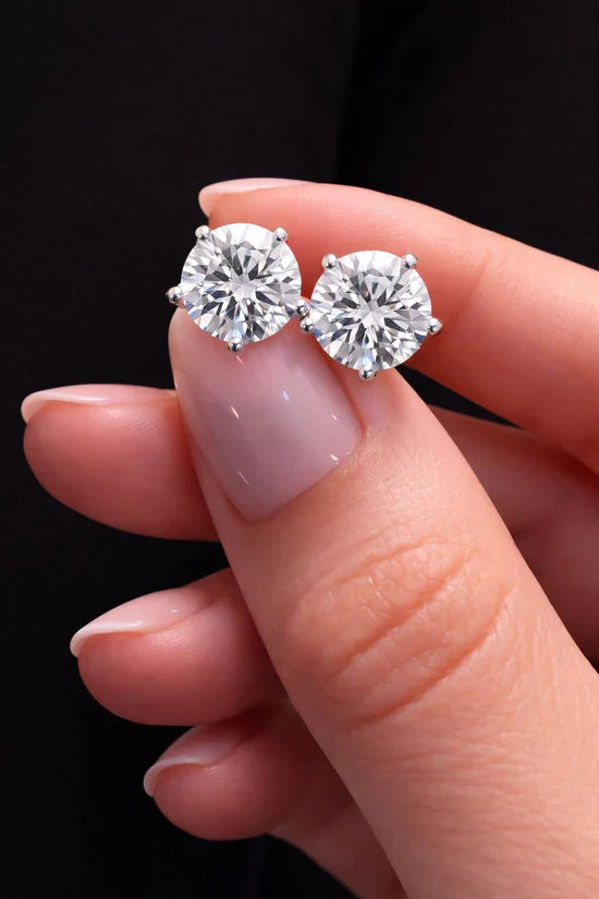 1 Carat Diamond Earrings