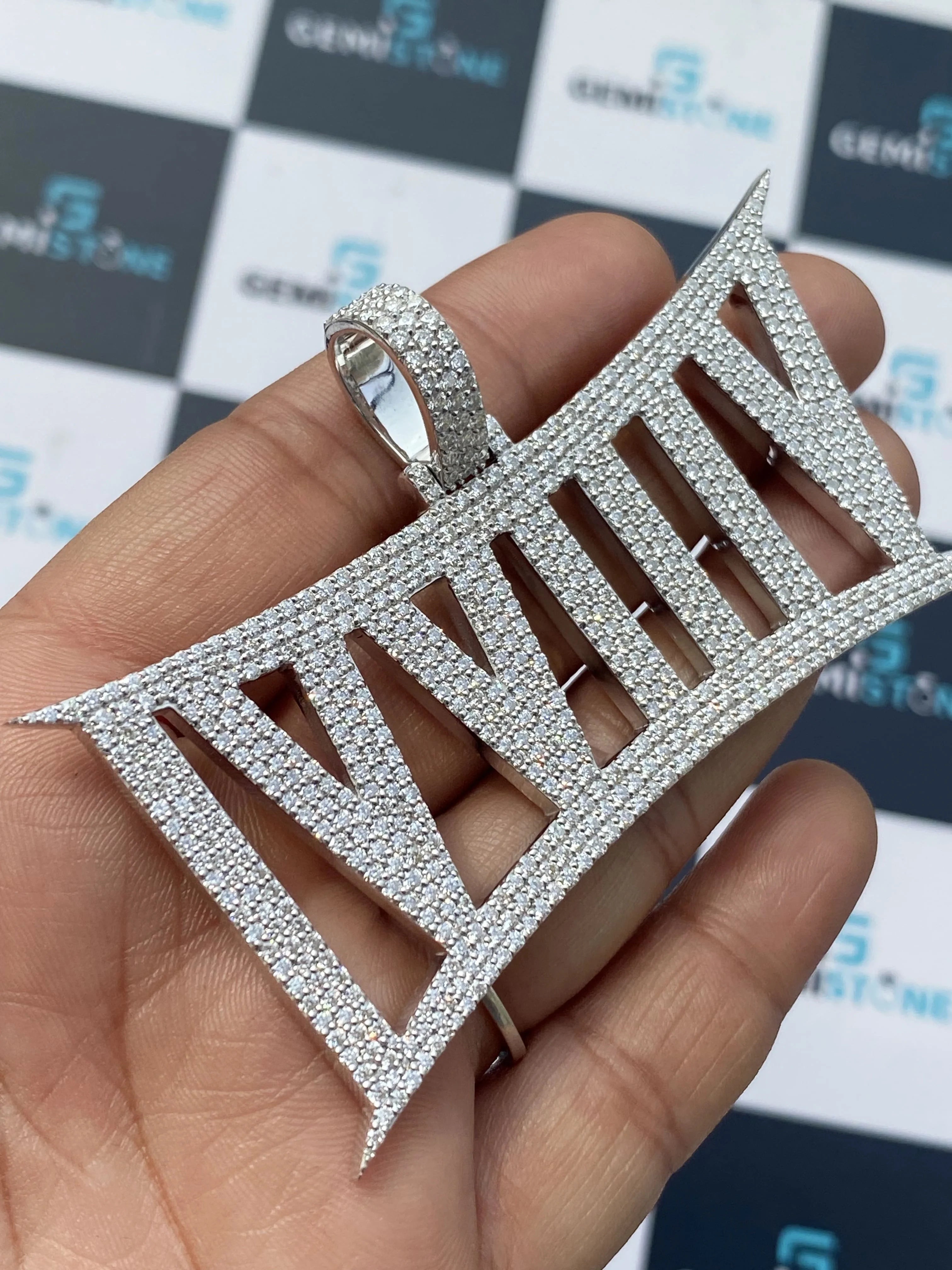 Diamond Initial Pendant