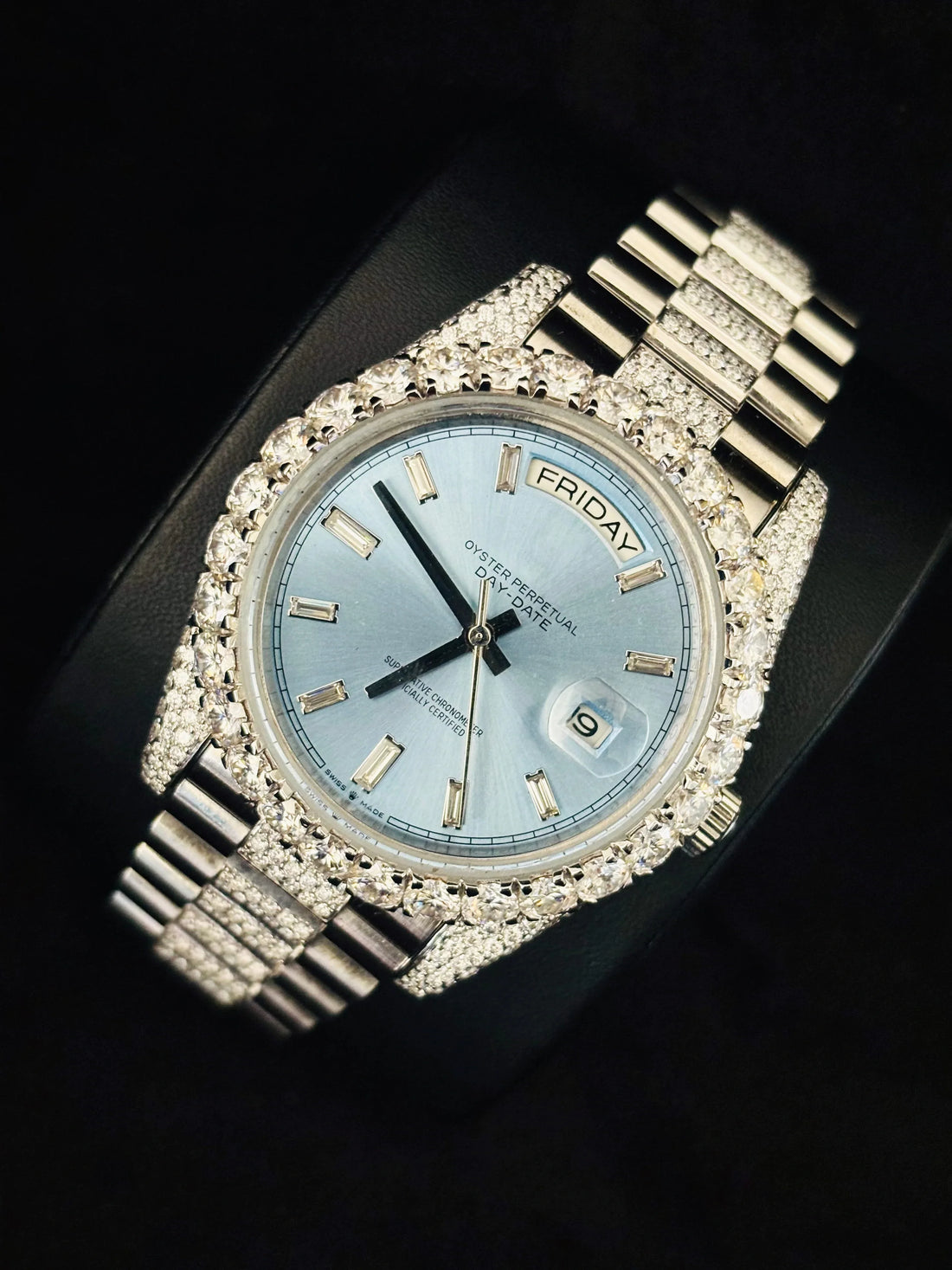 Moissanite Daydate Watch