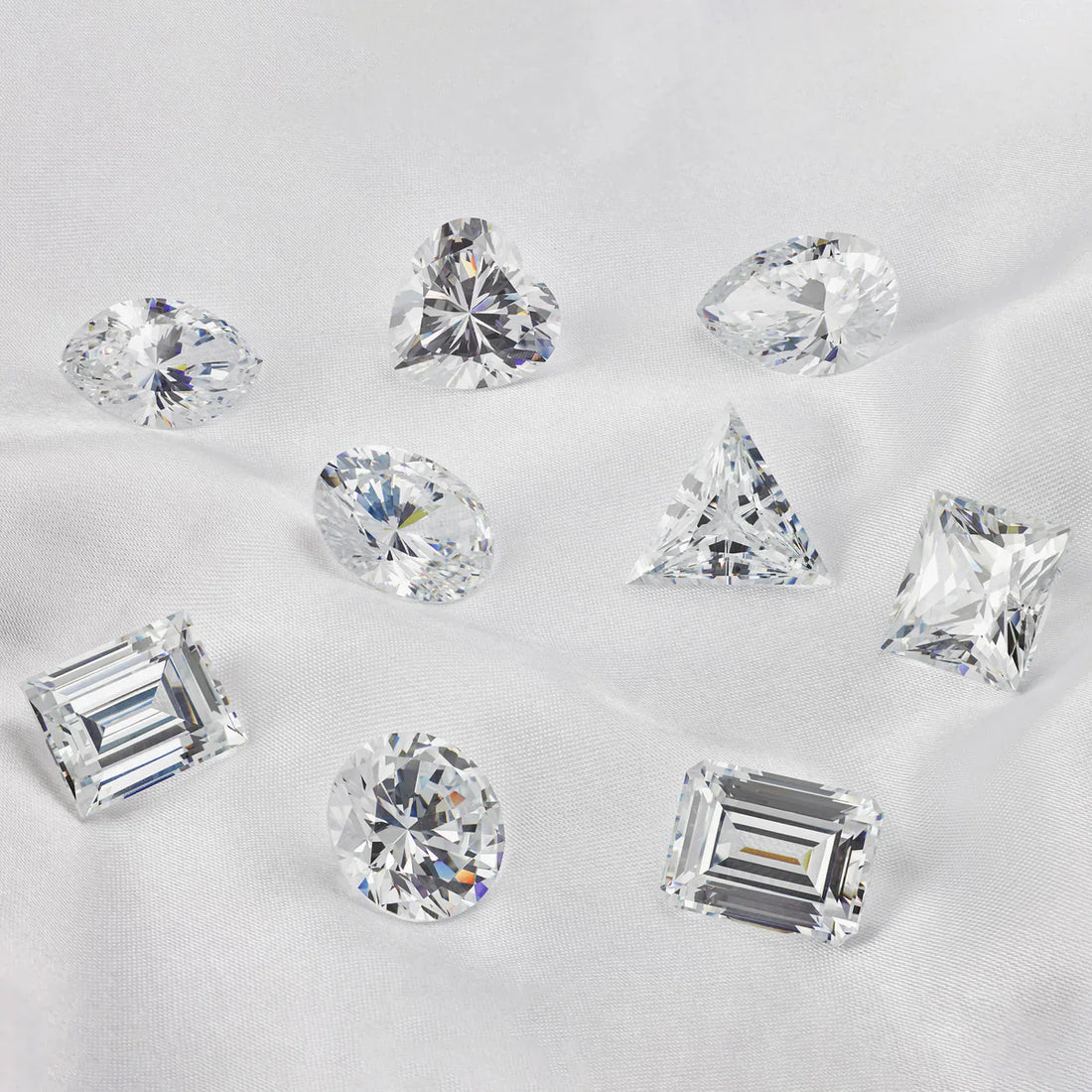 Certified Loose Moissanite