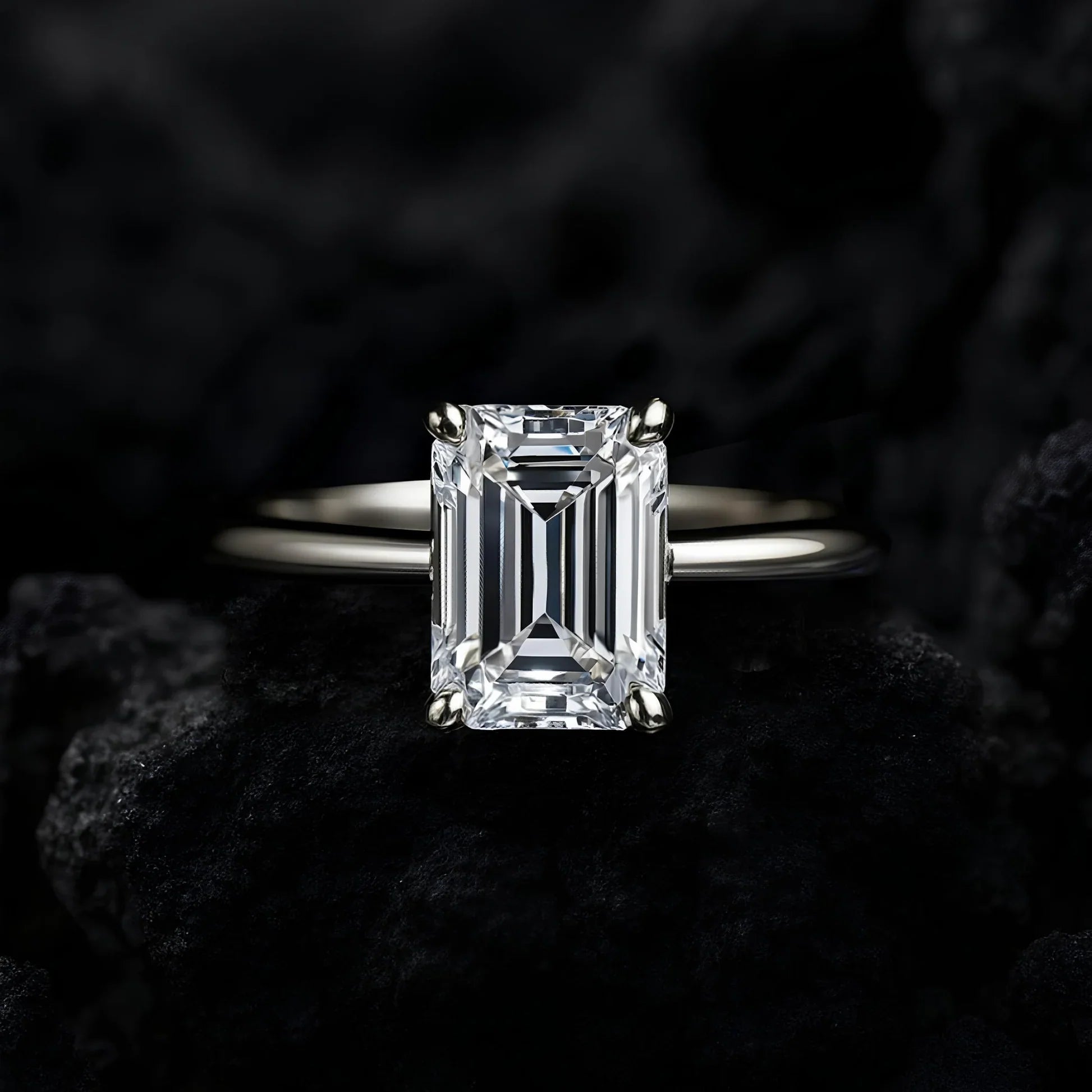 Moissanite Rings