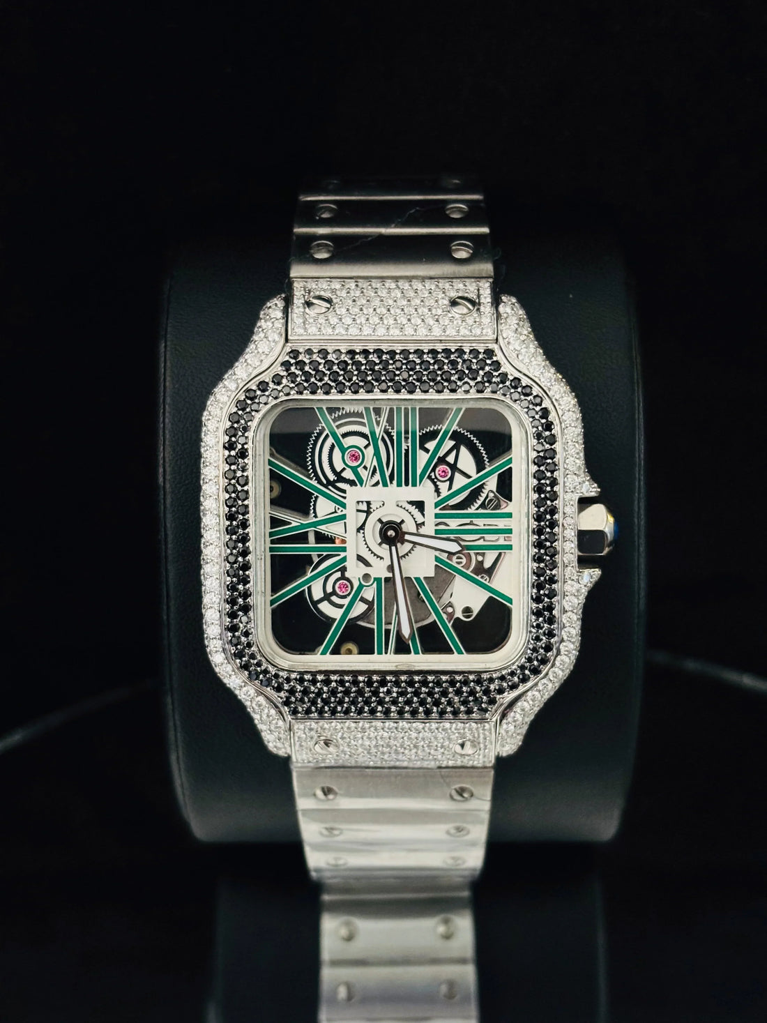 Moissanite Skeleton Watches