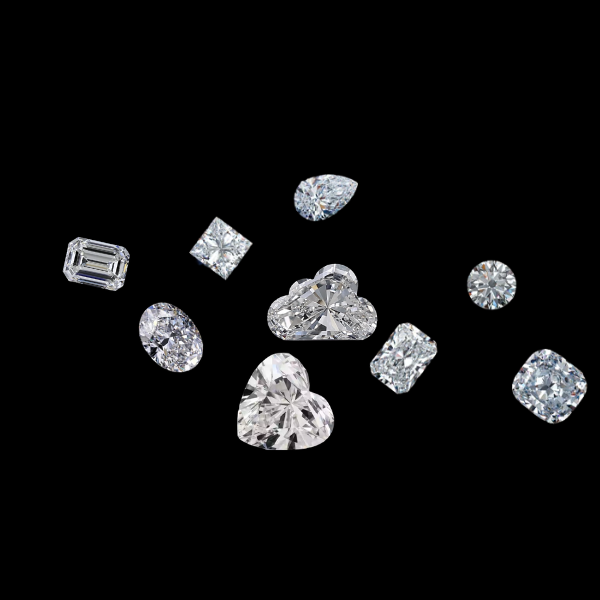 Certified Loose Moissanite