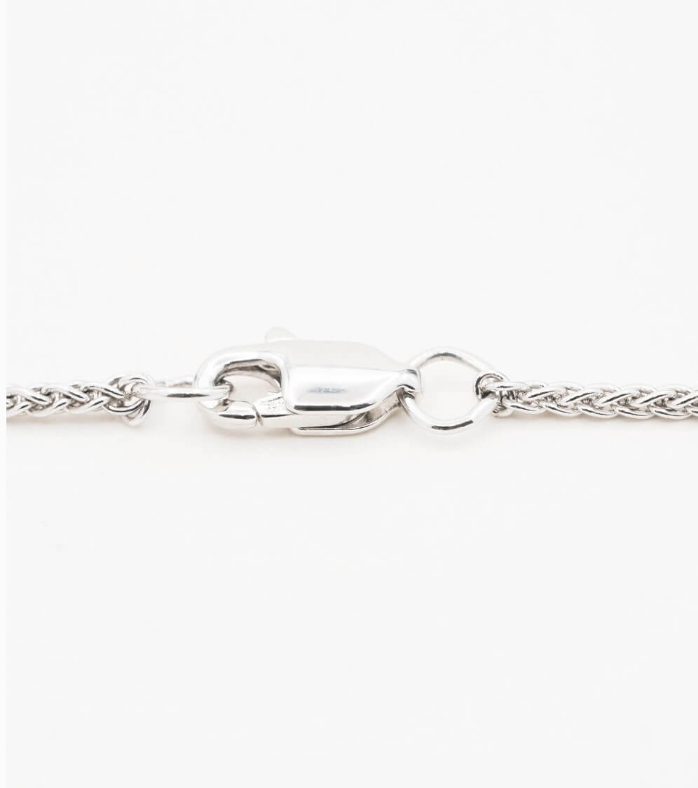 1 Carat Moissanite Diamond Solitaire Necklace