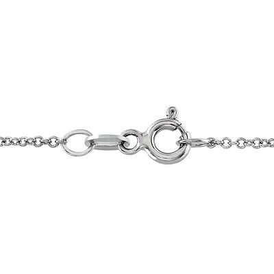 1 Carat Moissanite Diamond Solitaire Necklace