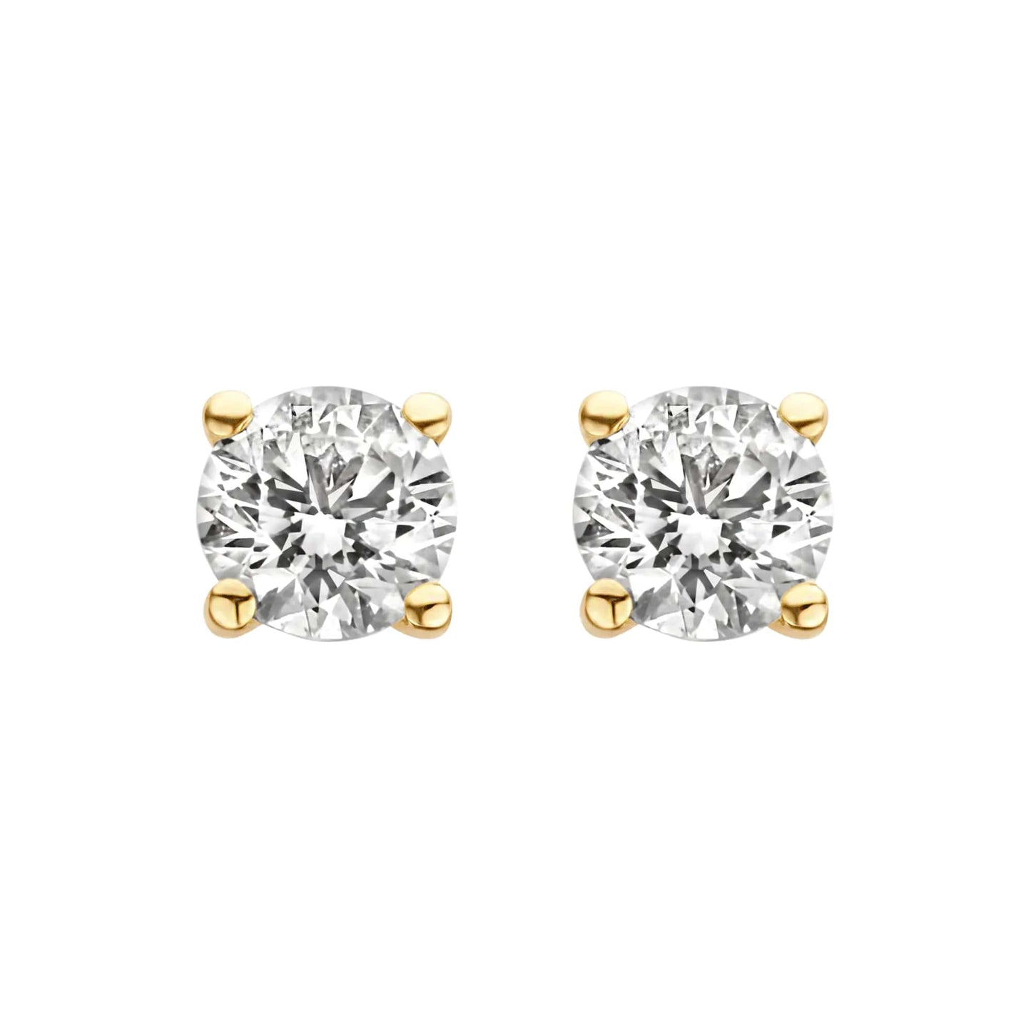 1 Carat Diamond Solitaire Stud Earrings For Men and Women