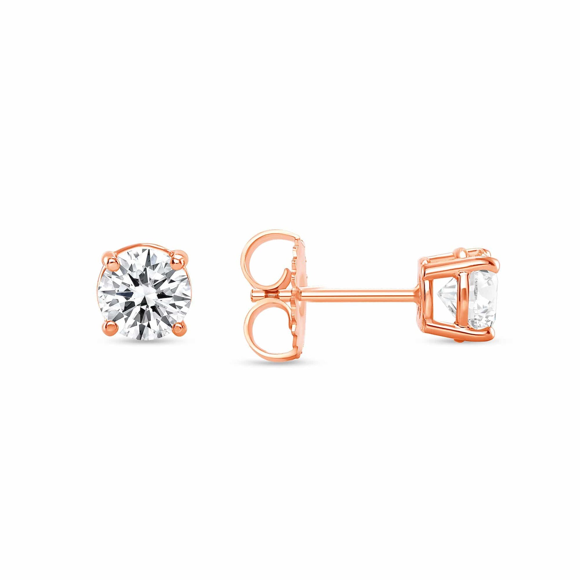1-Carat-Diamond-Solitaire-Studs-in-Rose-Gold