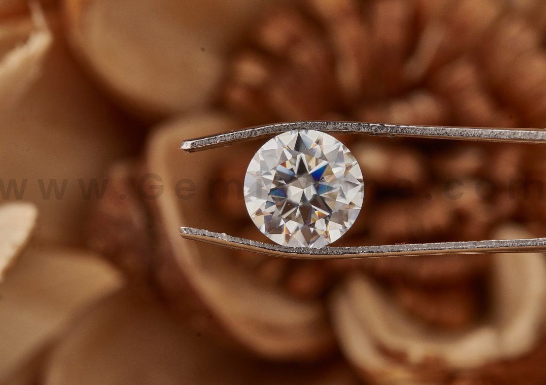 1 Carat VS1-VS2 D Color Natural White Round Loose Diamond