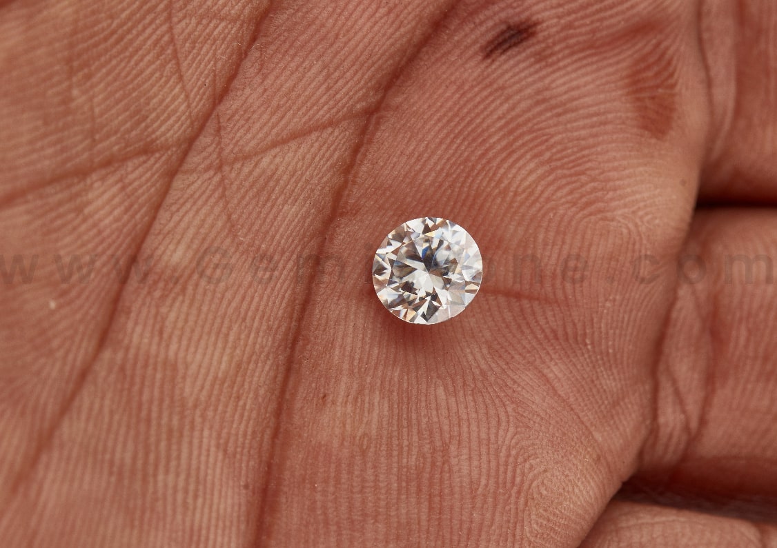 1 Carat VS1-VS2 E Color Natural White Round Loose Diamond