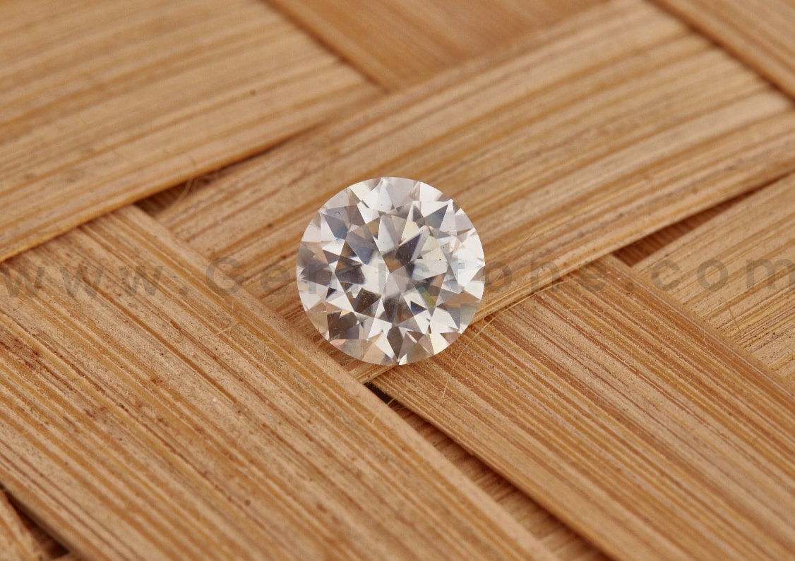 1 Carat VVS1-VVS2 D Color Natural White Round Loose Diamond