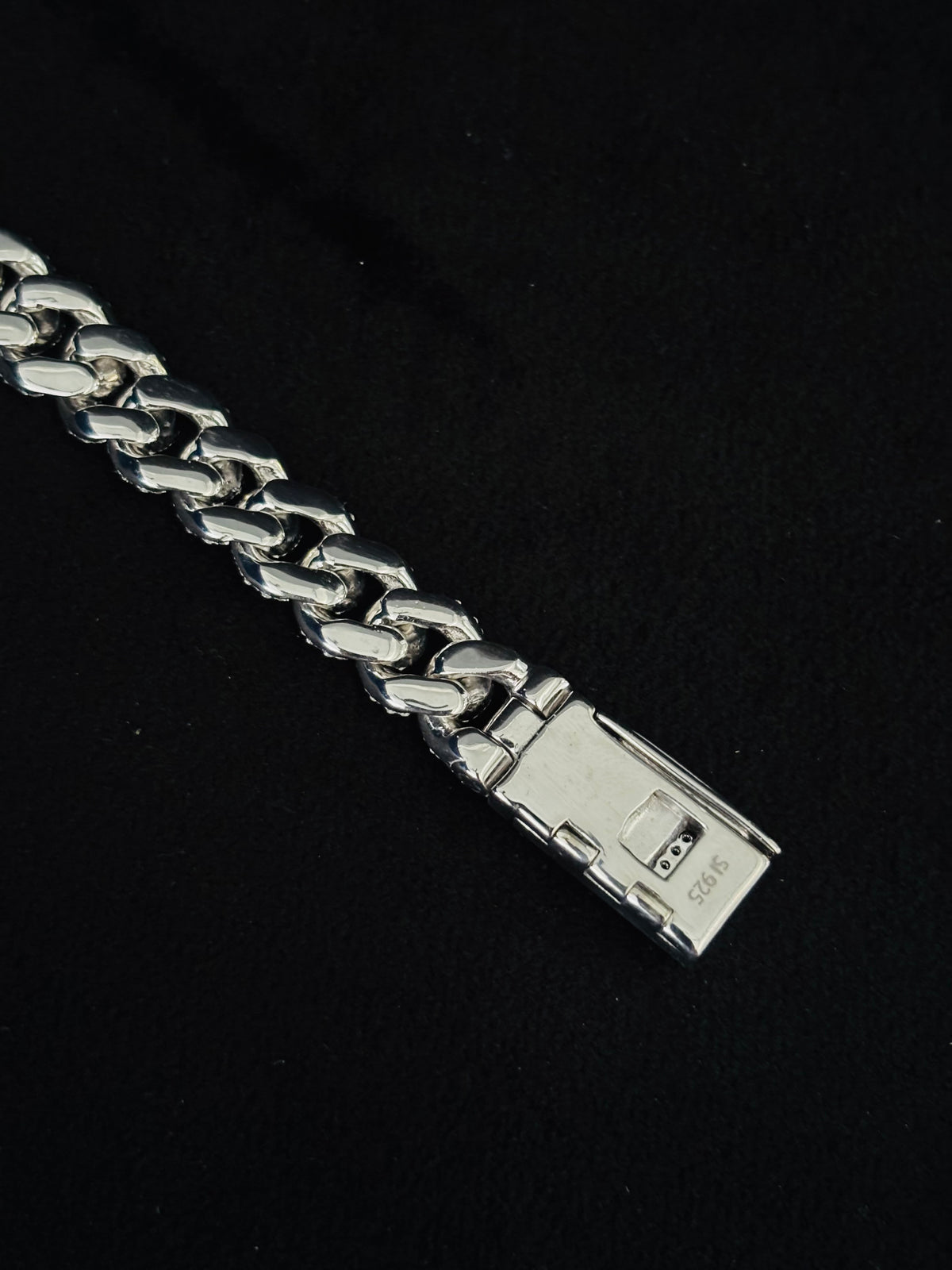 10MM Iced Out Miami Cuban Link Moissanite Bracelet For Men
