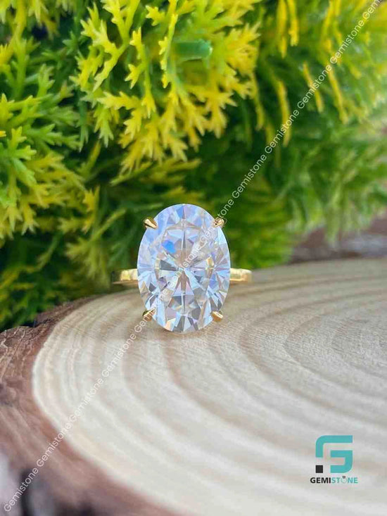 12x8 Oval Cut Ring