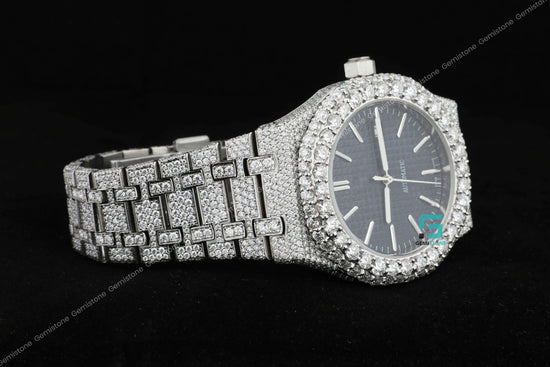 Custom Iced Bust Down VVS Moissanite Bling Bling Watch