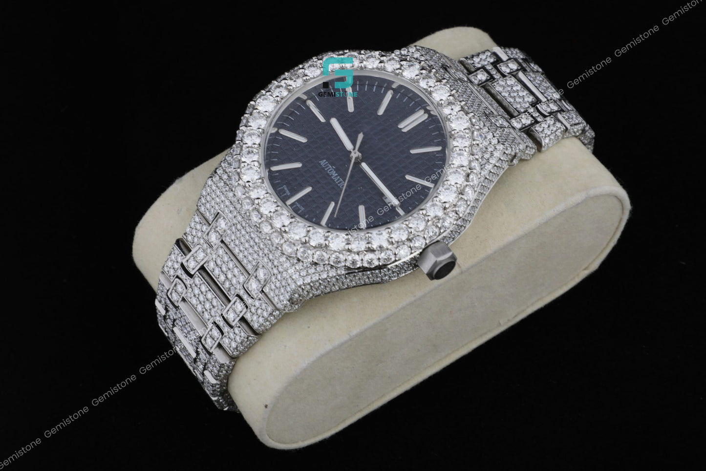 Custom Iced Bust Down VVS Moissanite Bling Bling Watch