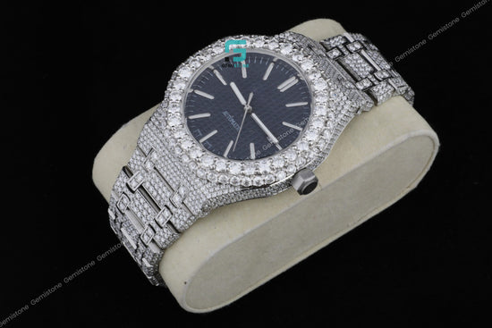Custom Iced Bust Down VVS Moissanite Bling Bling Watch