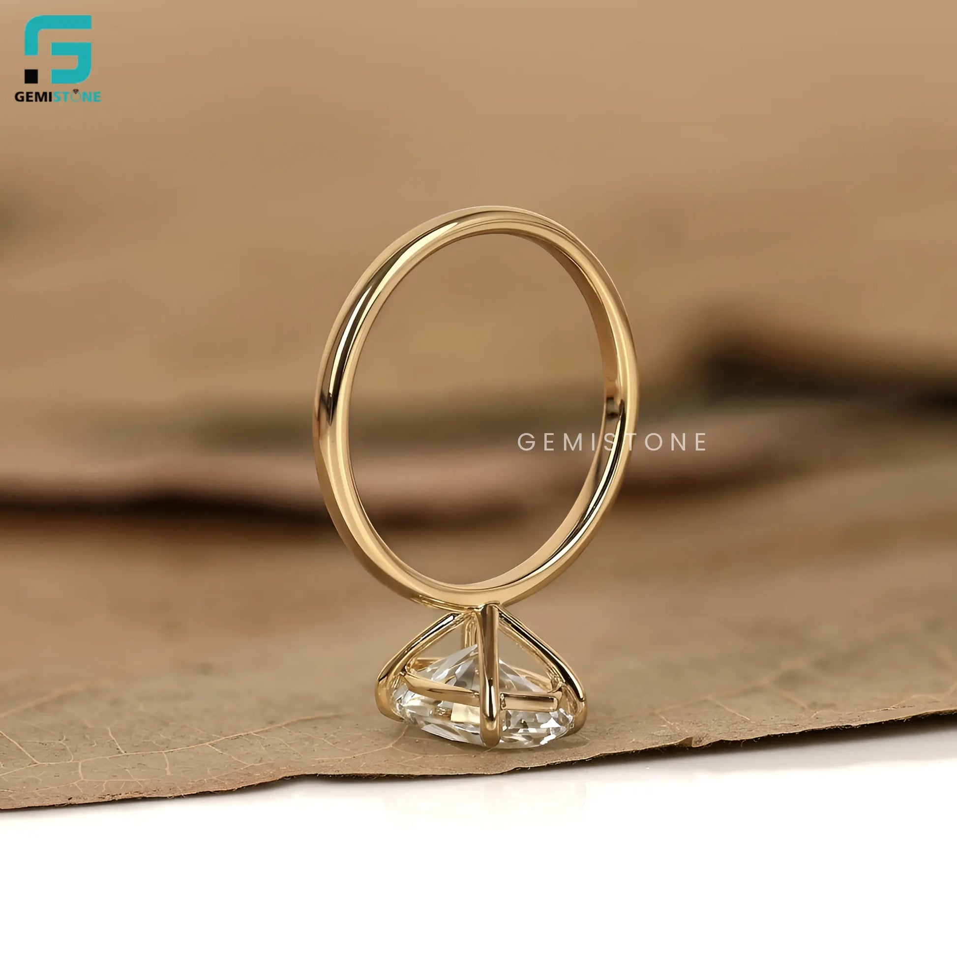 2CT Marquise Lab Diamond Engagement Ring