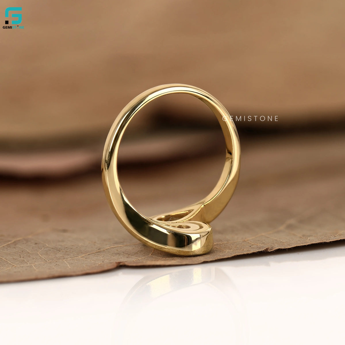 2CT Toi Et Moi Lab Grown Diamond Round And Pear Wedding Ring 