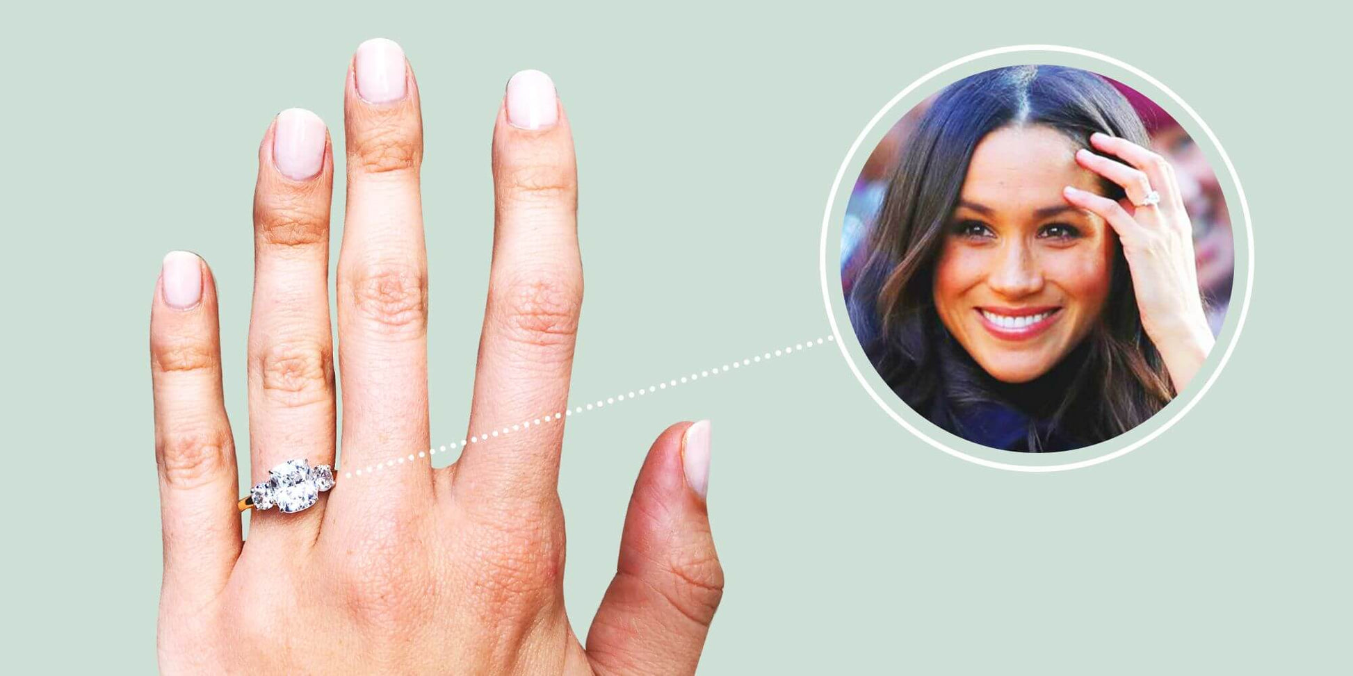 3-Carat-Moissanite-Cushion-Cut-meghan-markle-Engagement-Ring