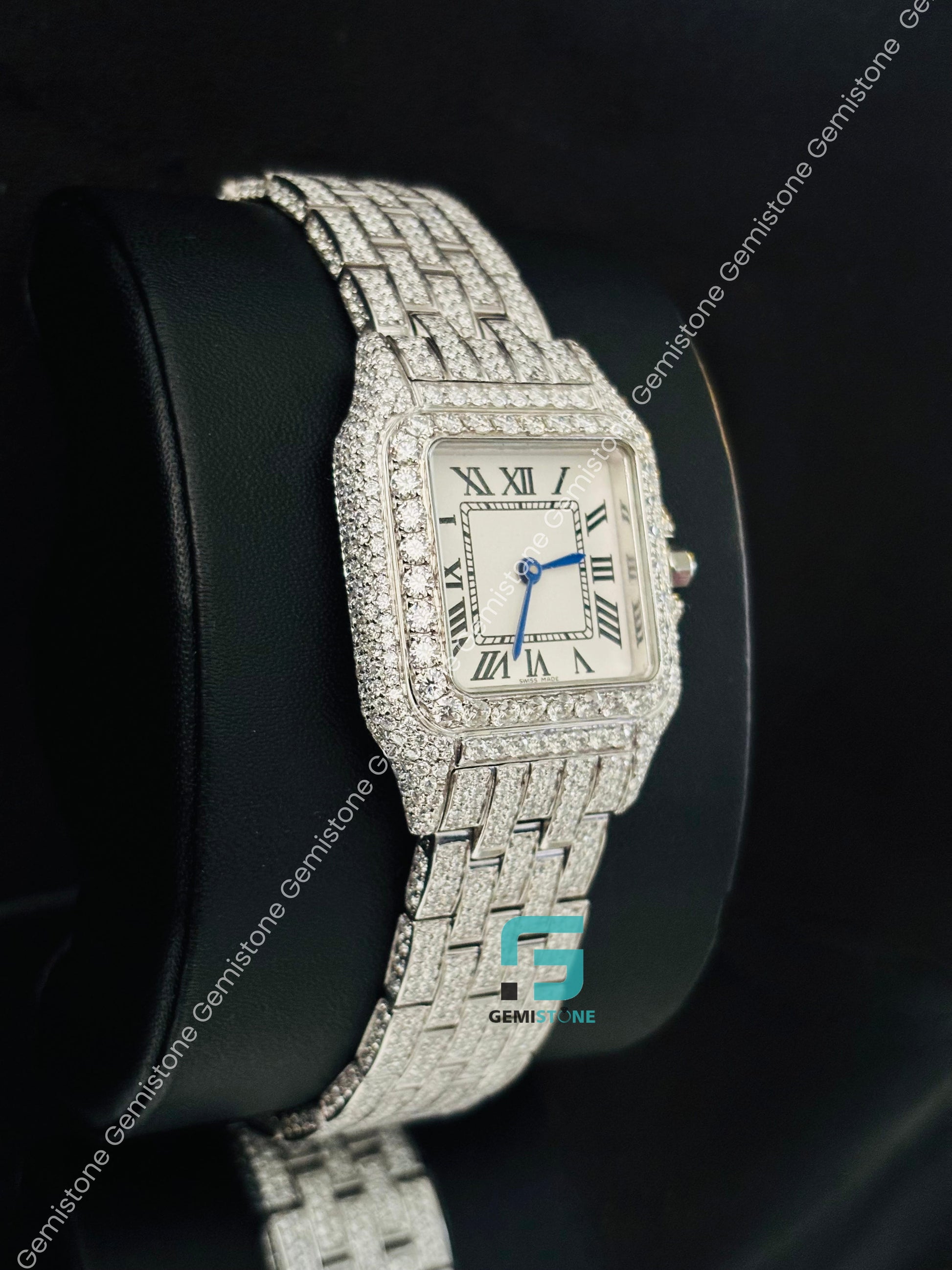 38MM Cartier Moissanite Watch For Her