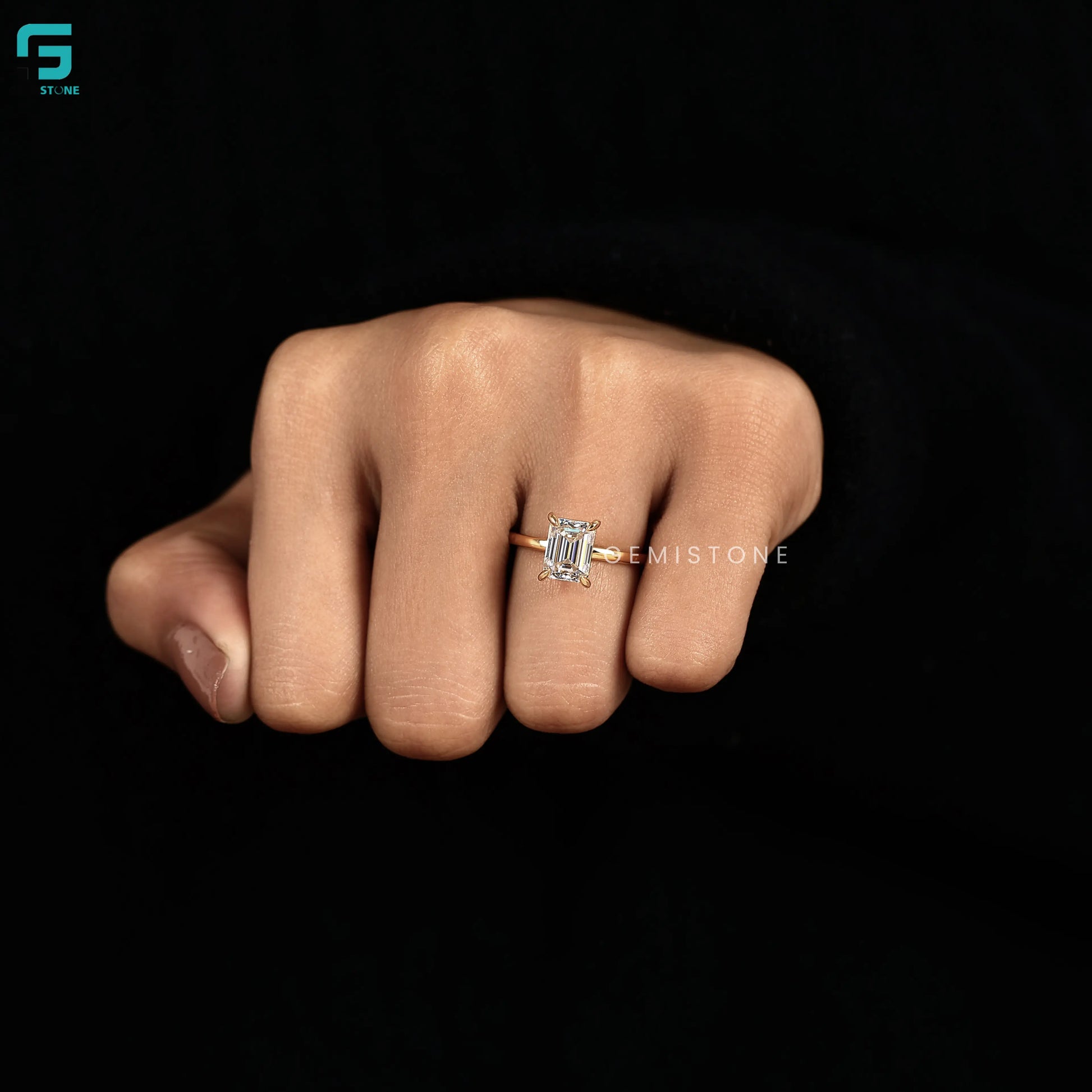3CT Lab Grown Wedding Annivasary Ring