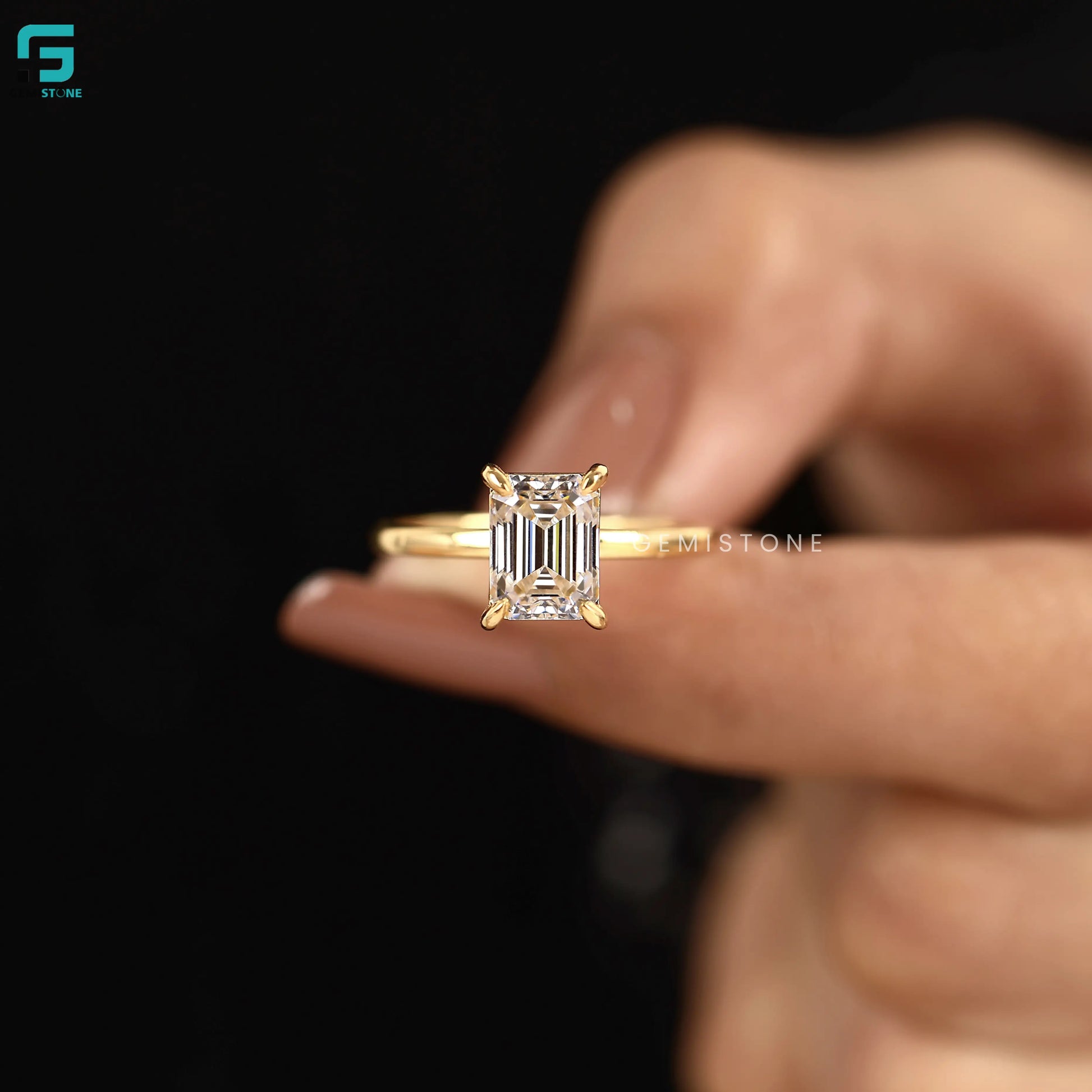 3CT Lab Grown Wedding Annivasary Ring For Women