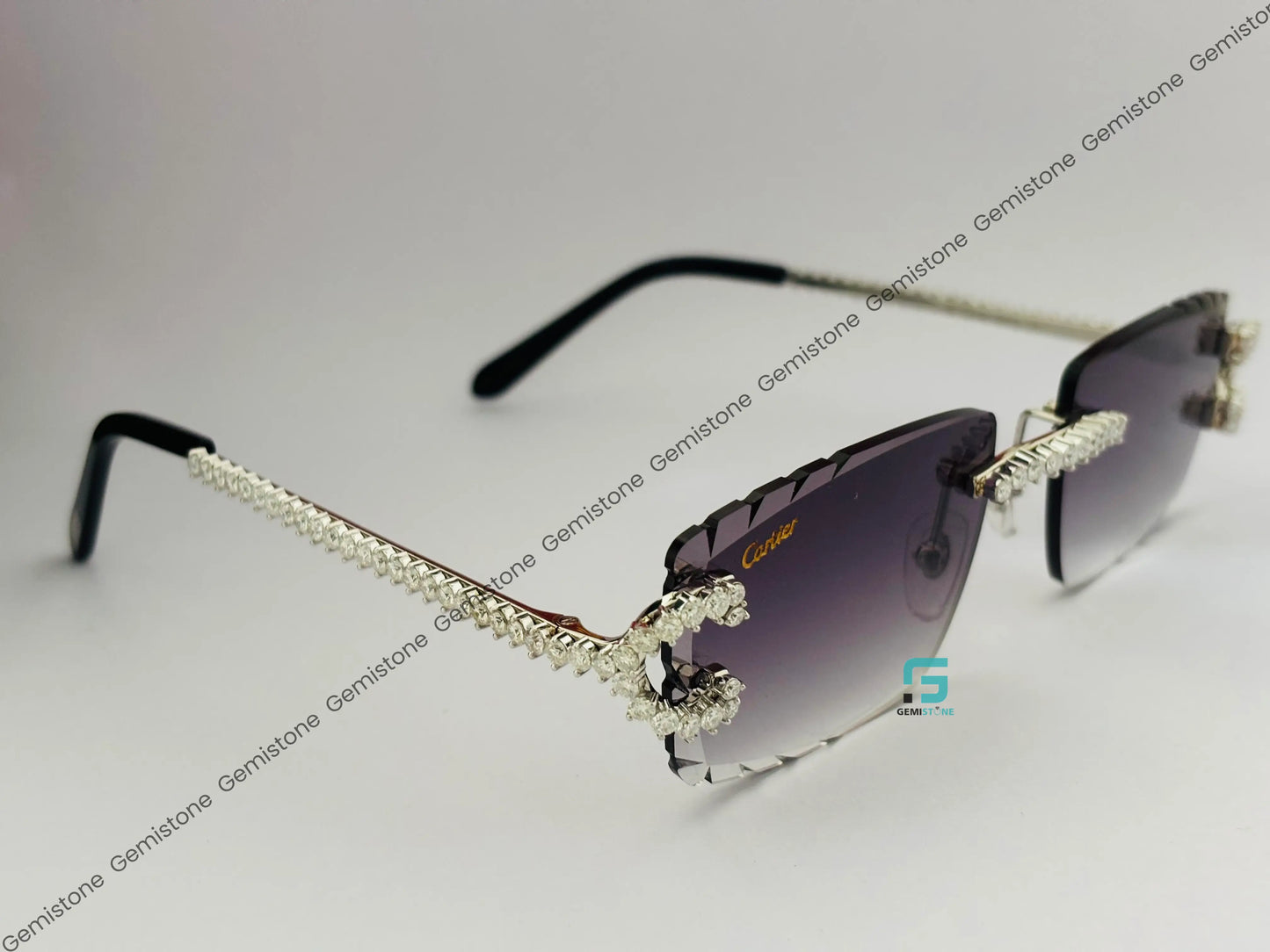 3MM Round Moissanite Sunglasses