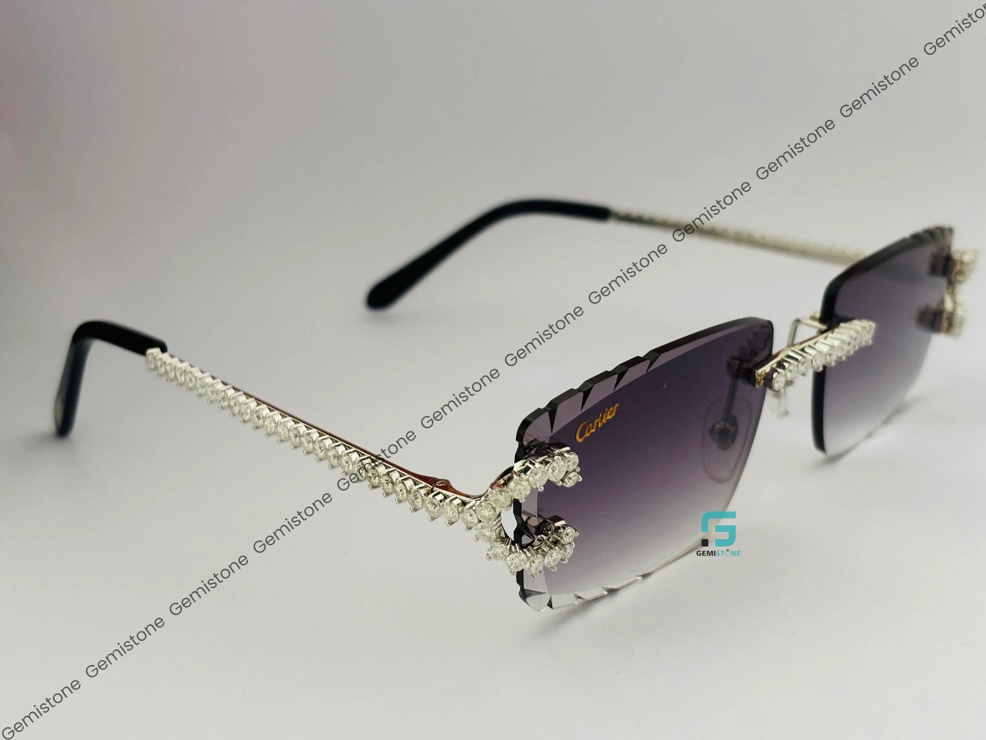 3MM Round Moissanite Sunglasses
