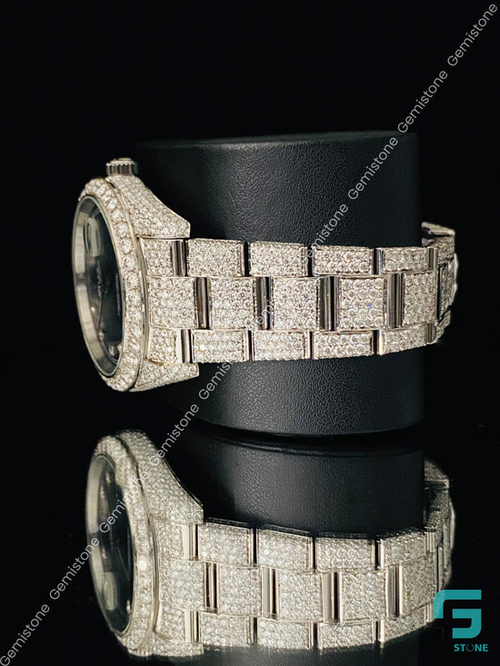 41MM VVS Moissanite Rapper Watch