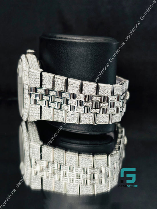 41MM VVS Moissanite Watchs