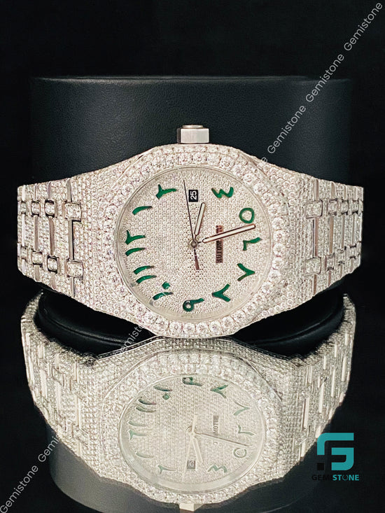 41MM VVS Wrist Moissanite Diamond Watch