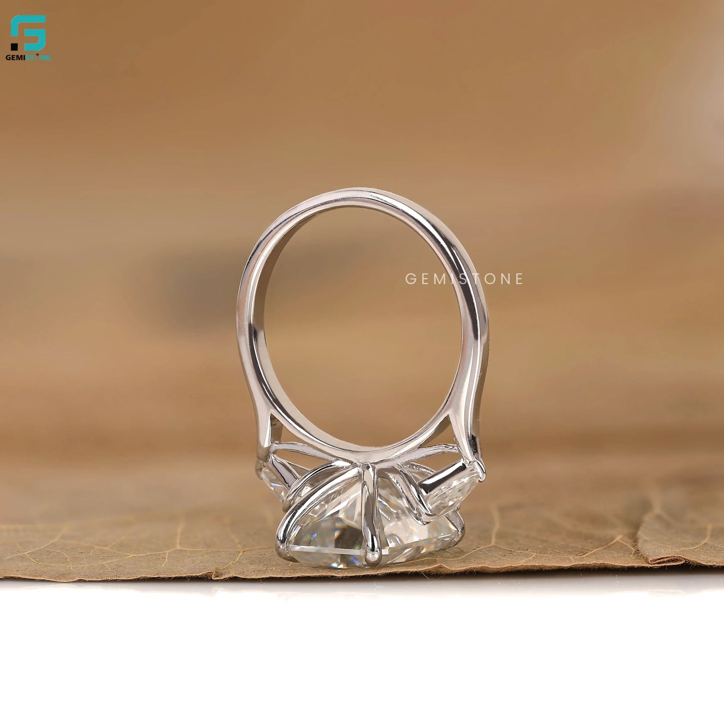 5CT Three Stone Lab Grown Diamond Ring