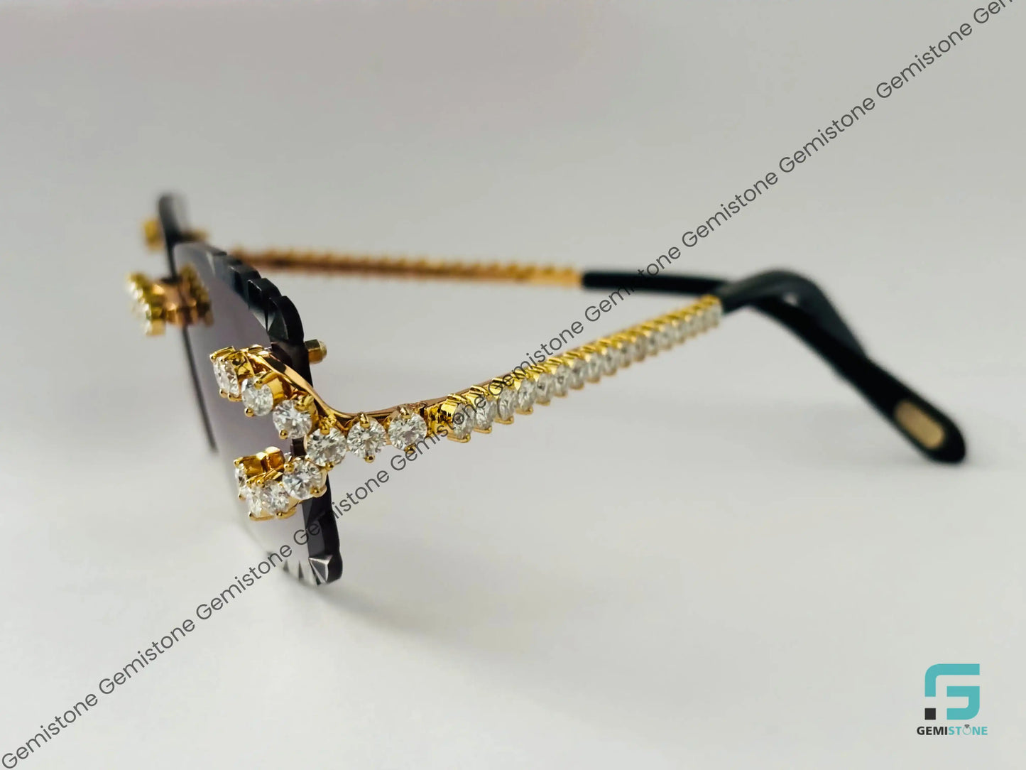 5MM Moissanite Sunglasses For Him