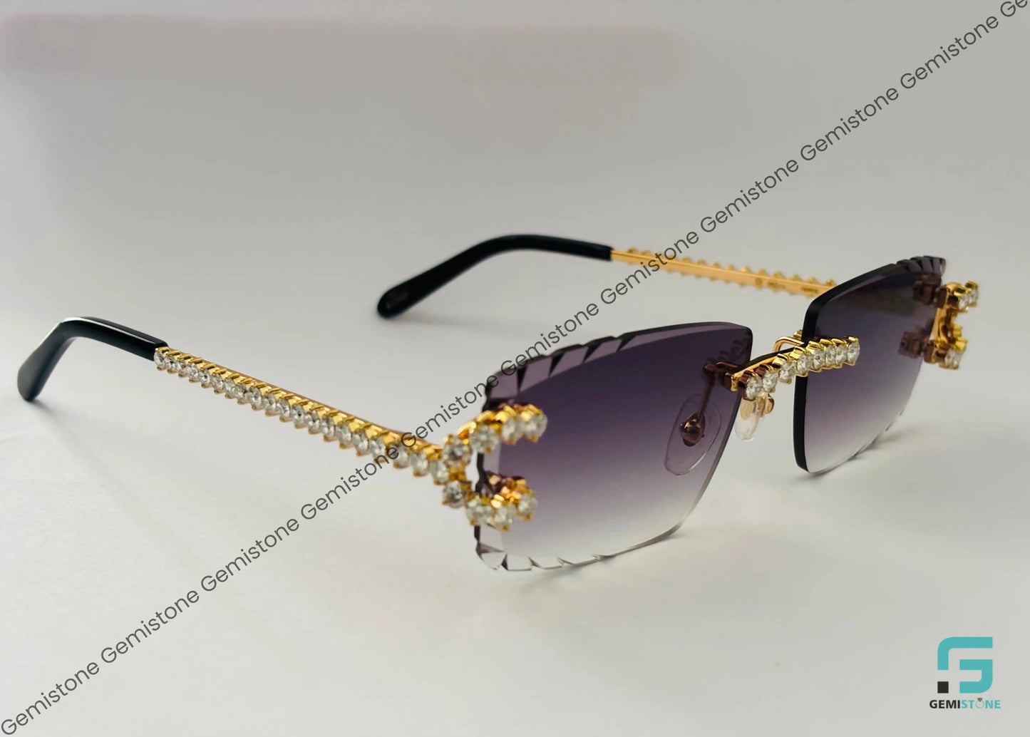 5MM Stone Size Classic Sunglasses