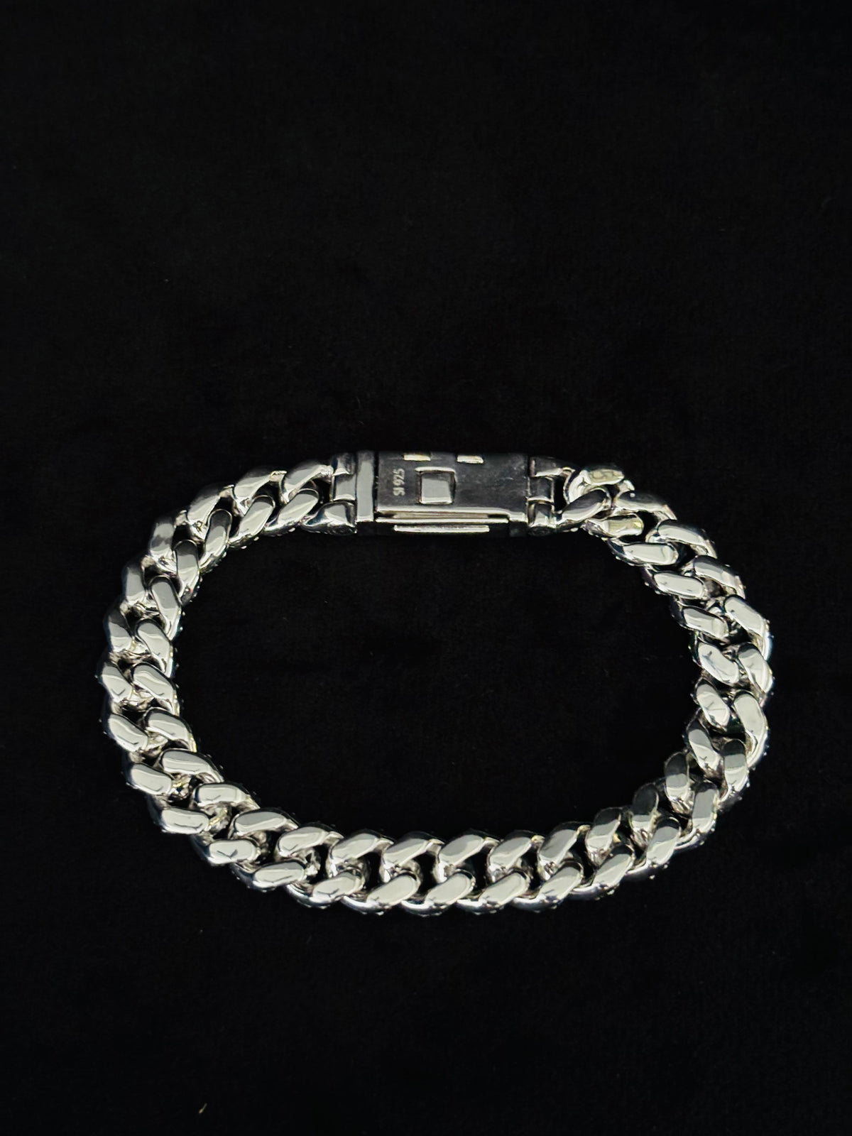 10MM Iced Out Miami Cuban Link Moissanite Bracelet For Men