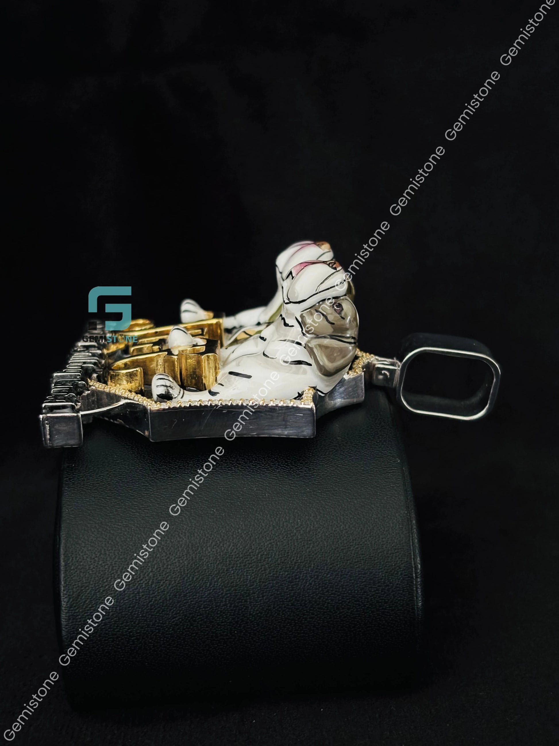 925 Silver British Bull Dong Pendant