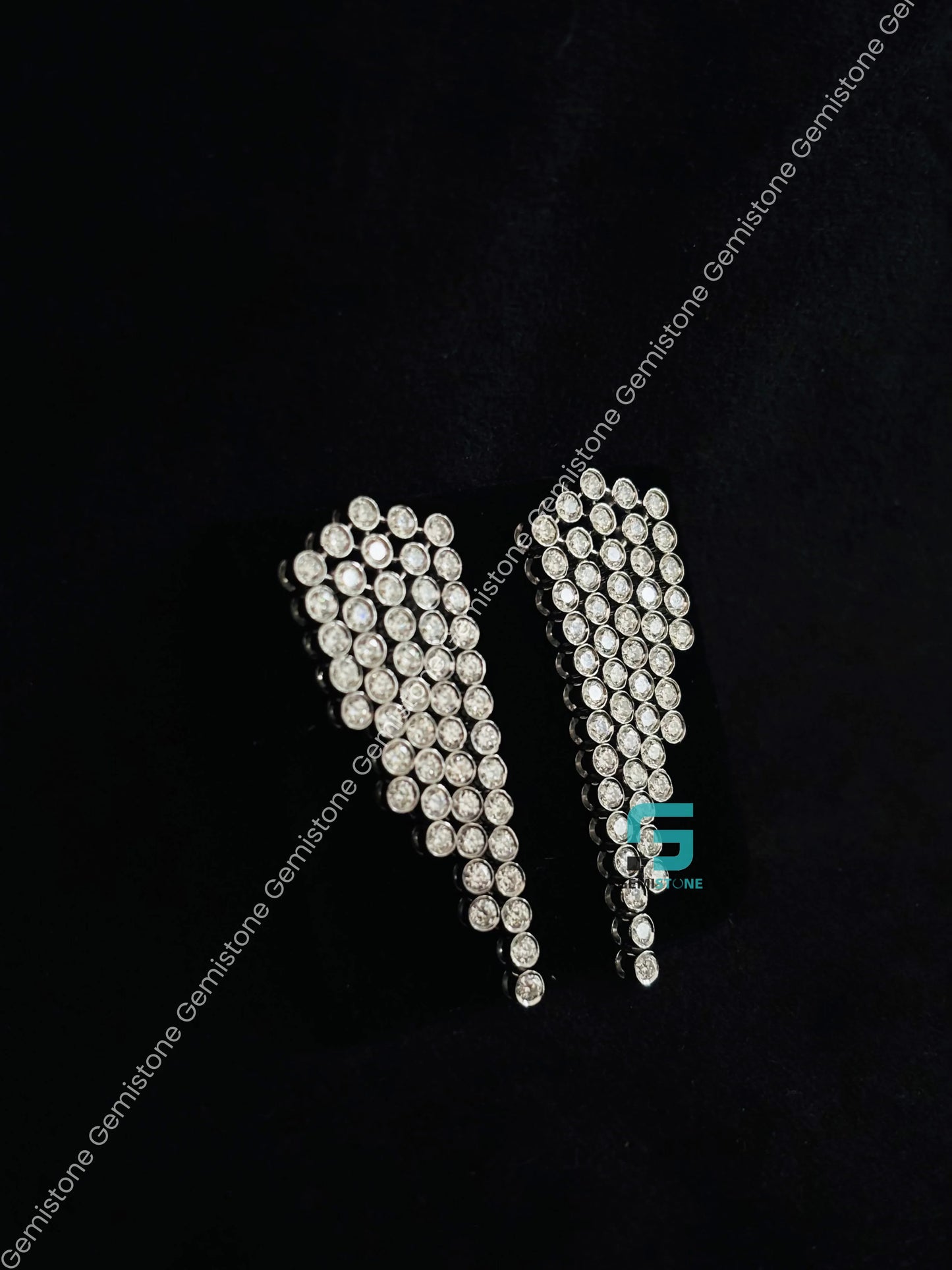 925 Silver Dangle Chandelier Earrings