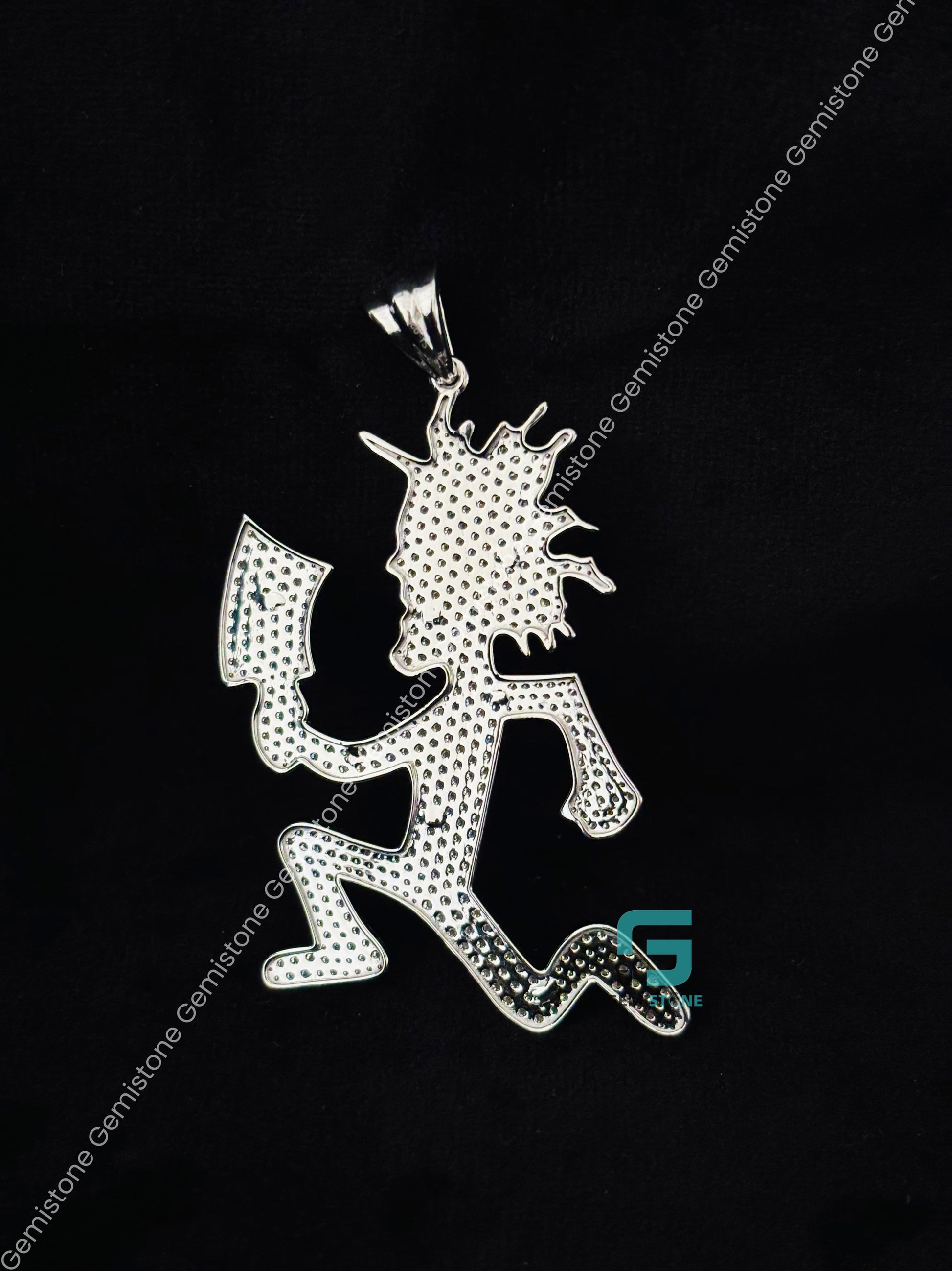 925 Silver Hatchet Man Pendant
