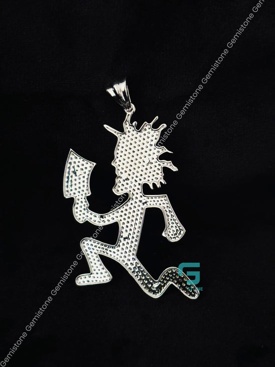 925 Silver Hatchet Man Pendant