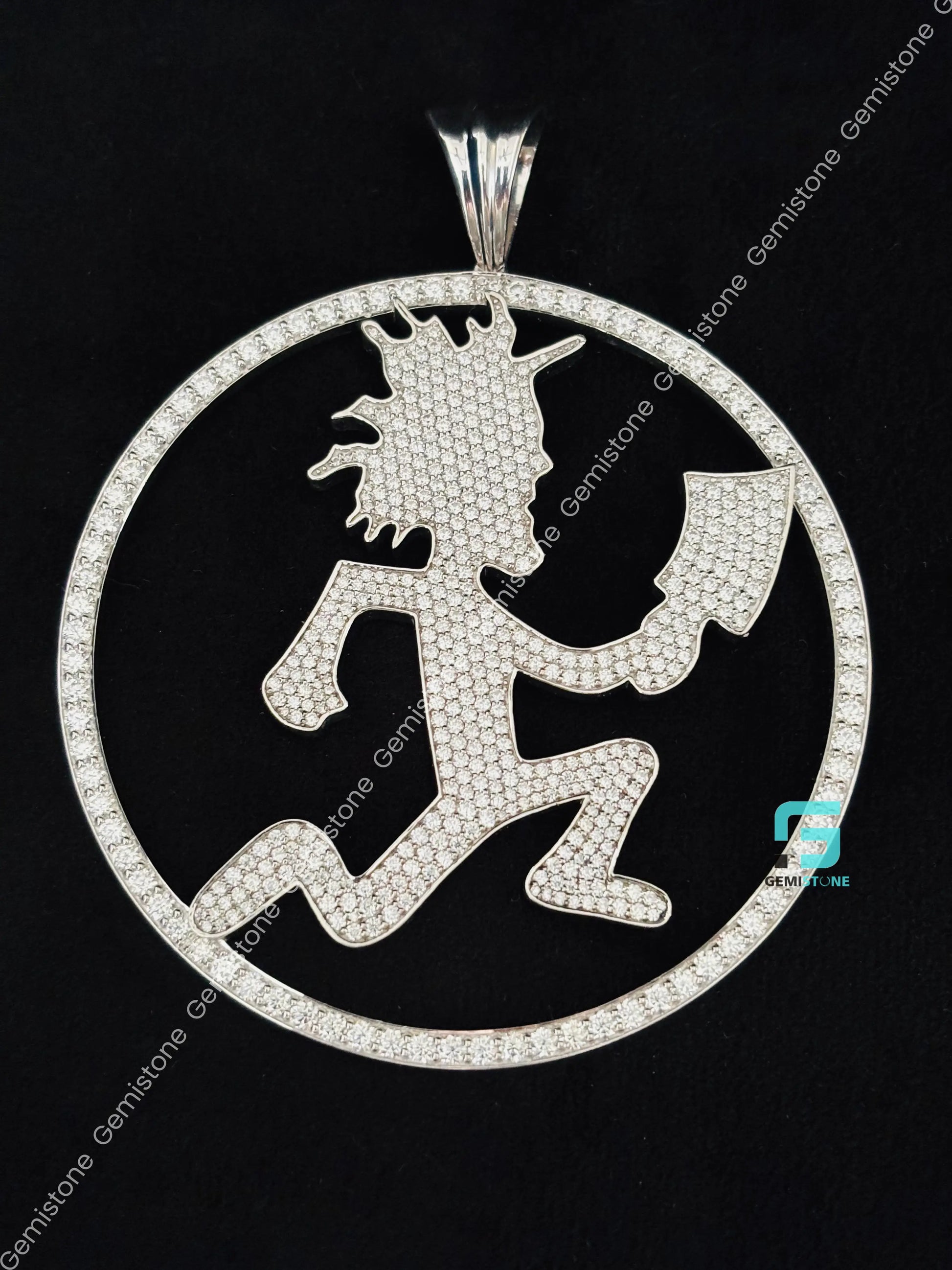 925 Silver ICP Hatchet Man Pendant