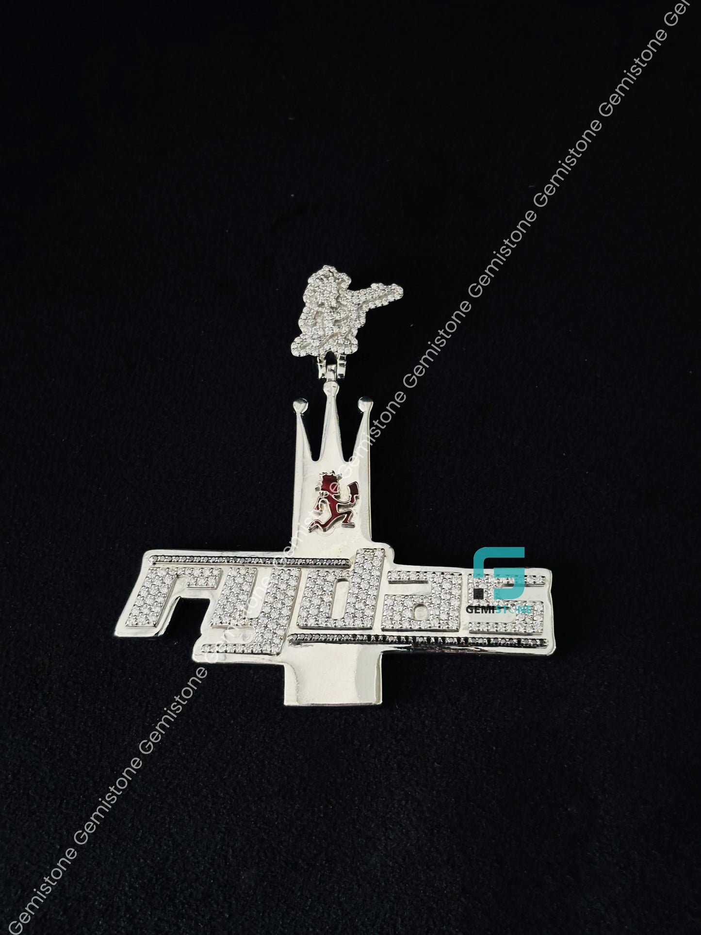 925 Silver ICP RYDAS Out Pendant For Men