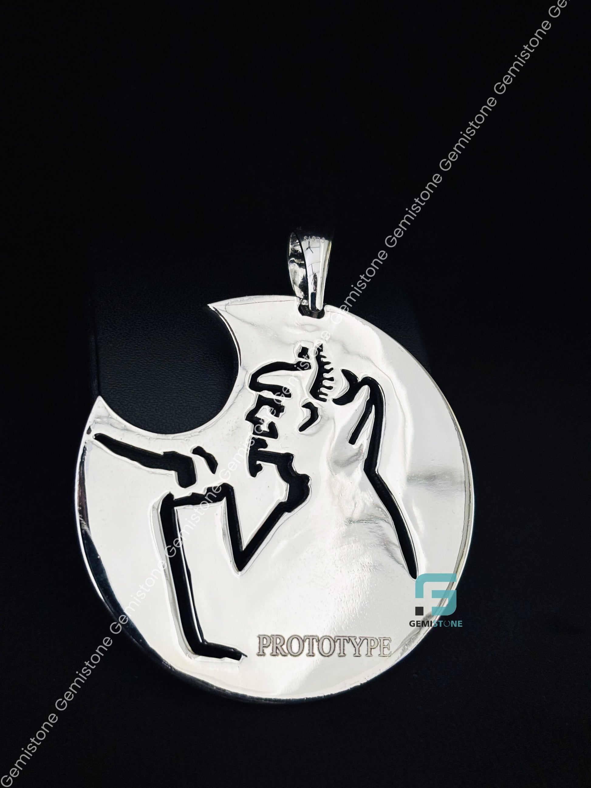925 Silver ICP twiztid Boondox Esham Pendant