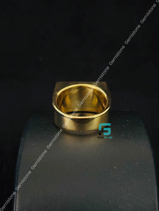925 Silver Kurdistan Flag Moissanite Hip Hop Ring For Men